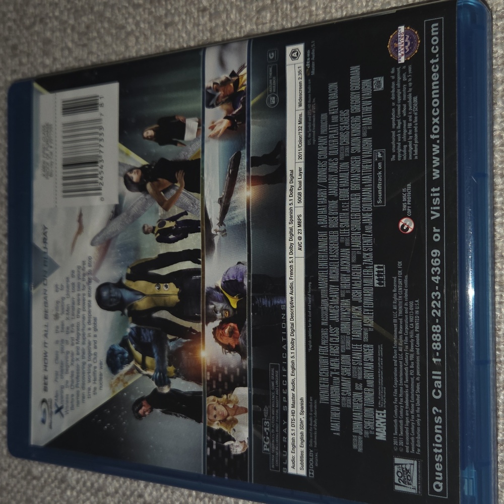Blu-Ray: X-Men First Class - Picture 2 of 4